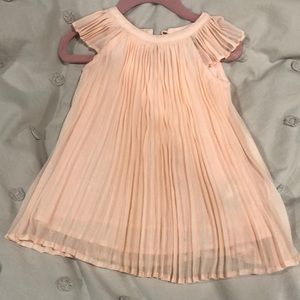 Pink shimmer dress